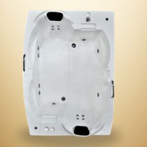 BANHEIRA MEIA PRAIA COM HIDROMASSAGEM LUXO